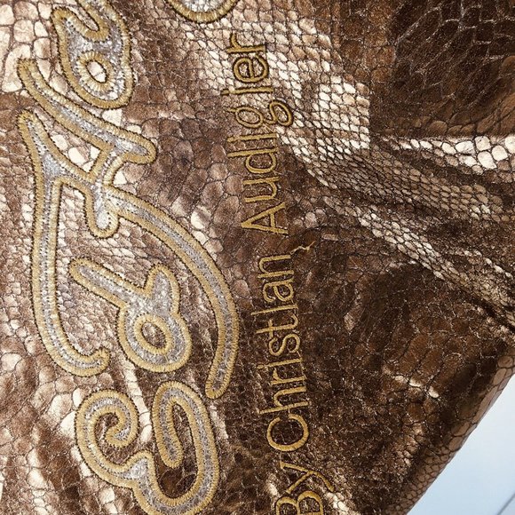 Gold Skull Tote Bag - Picture 3 of 10